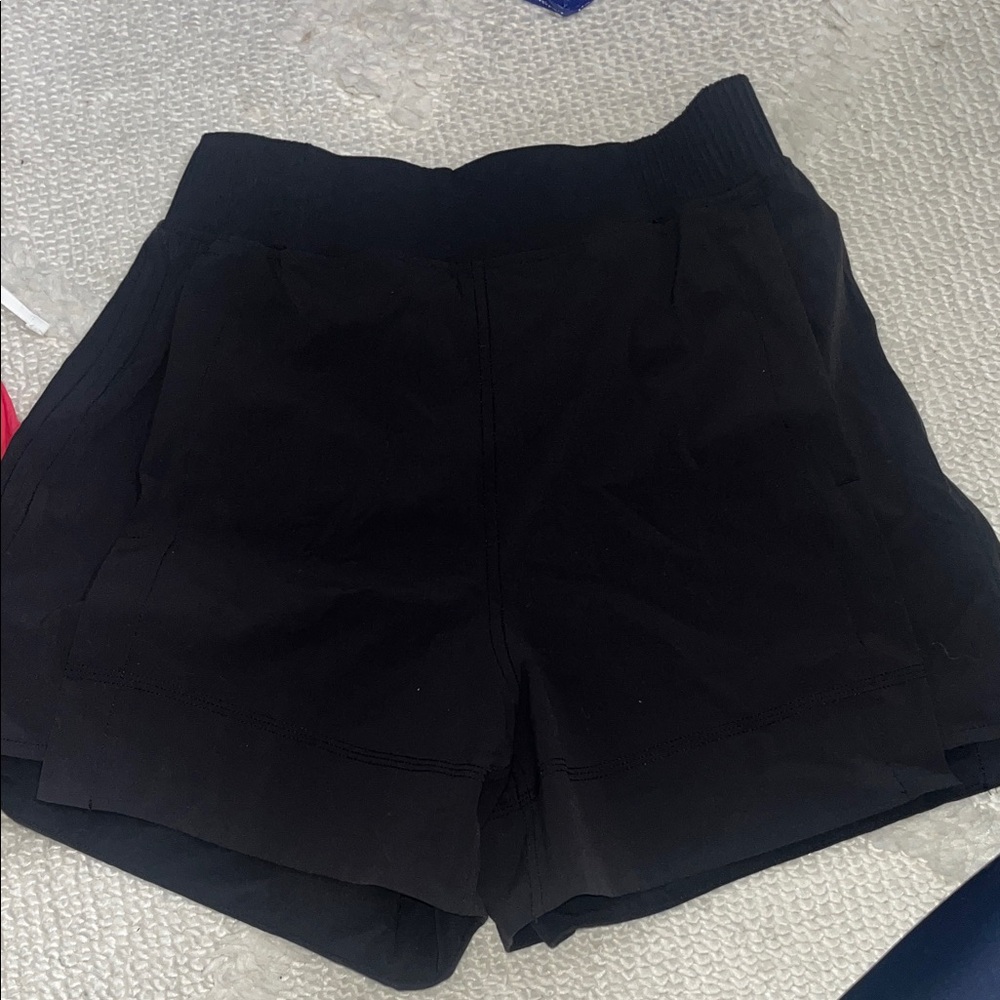 lululemon athletica Women's Black Athletic Shorts